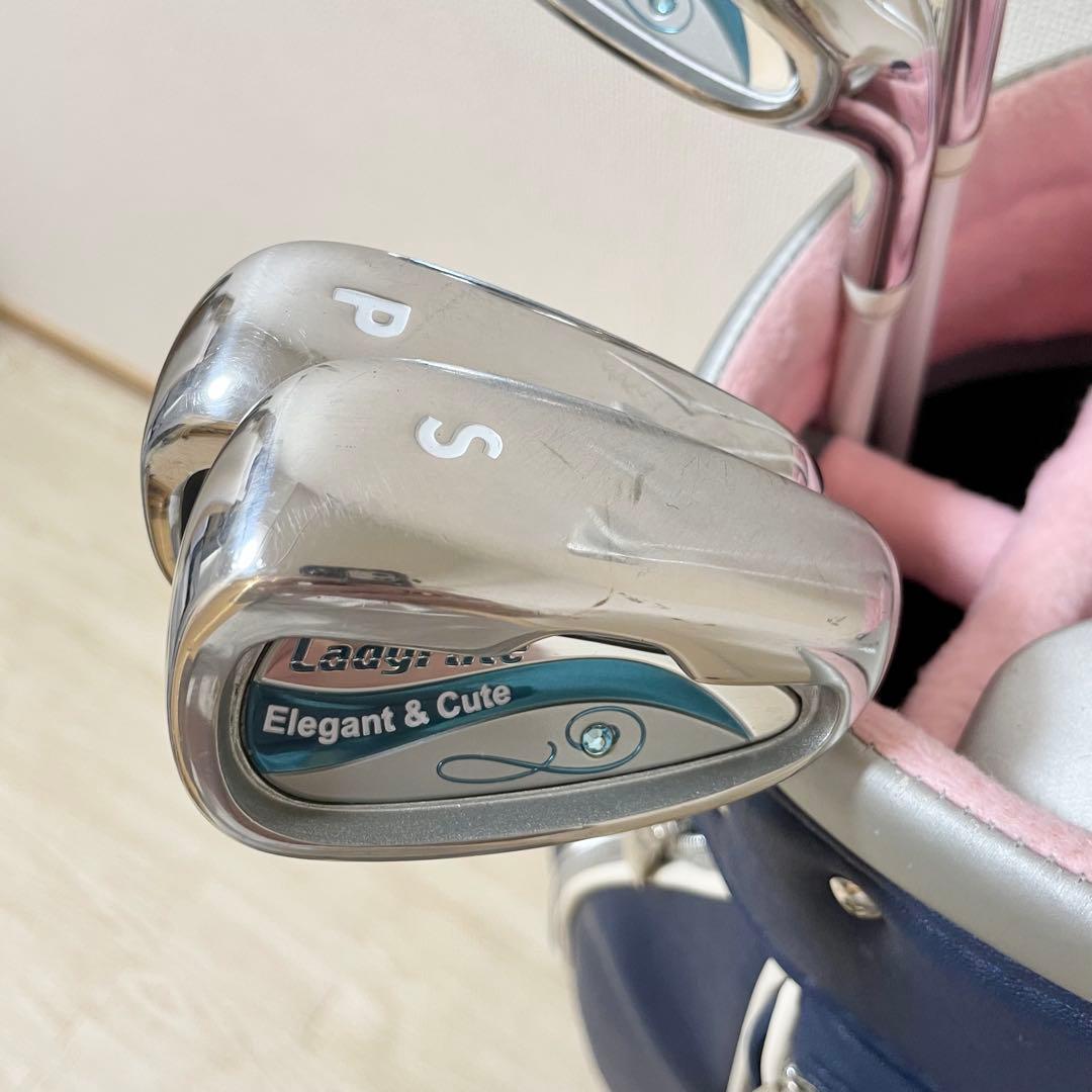 LadyFlite レディース ゴルフ ハーフセット　フレックスL 8本