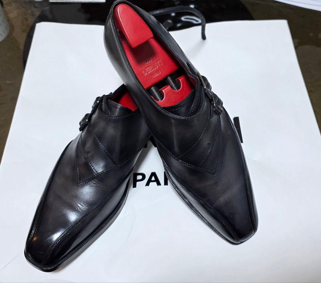 【80万円スペシャルオーダー】ベルルッティ　アート　ダブルモンク　着用3回美品