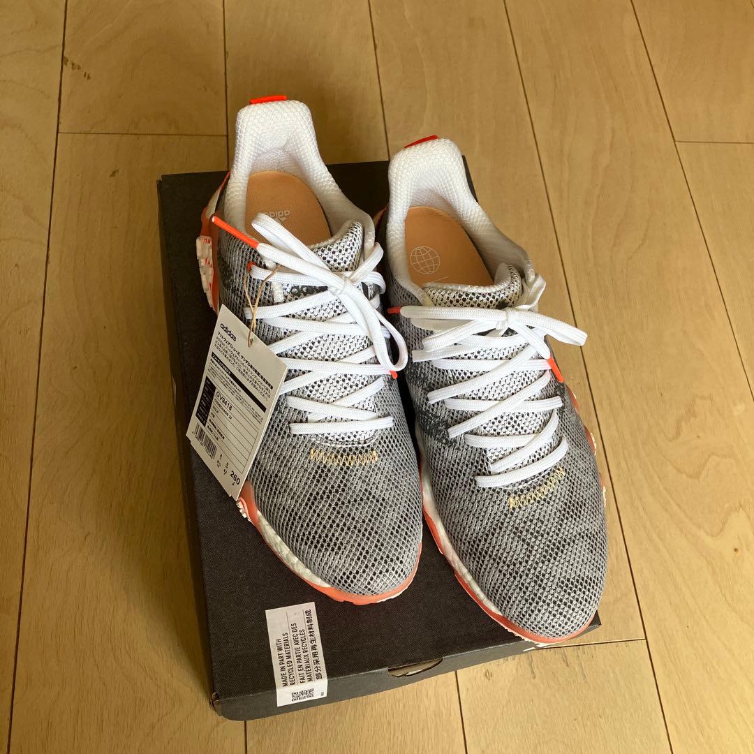adidas コードカオス22 ゴルフシューズ 26cm グレー/オレンジ