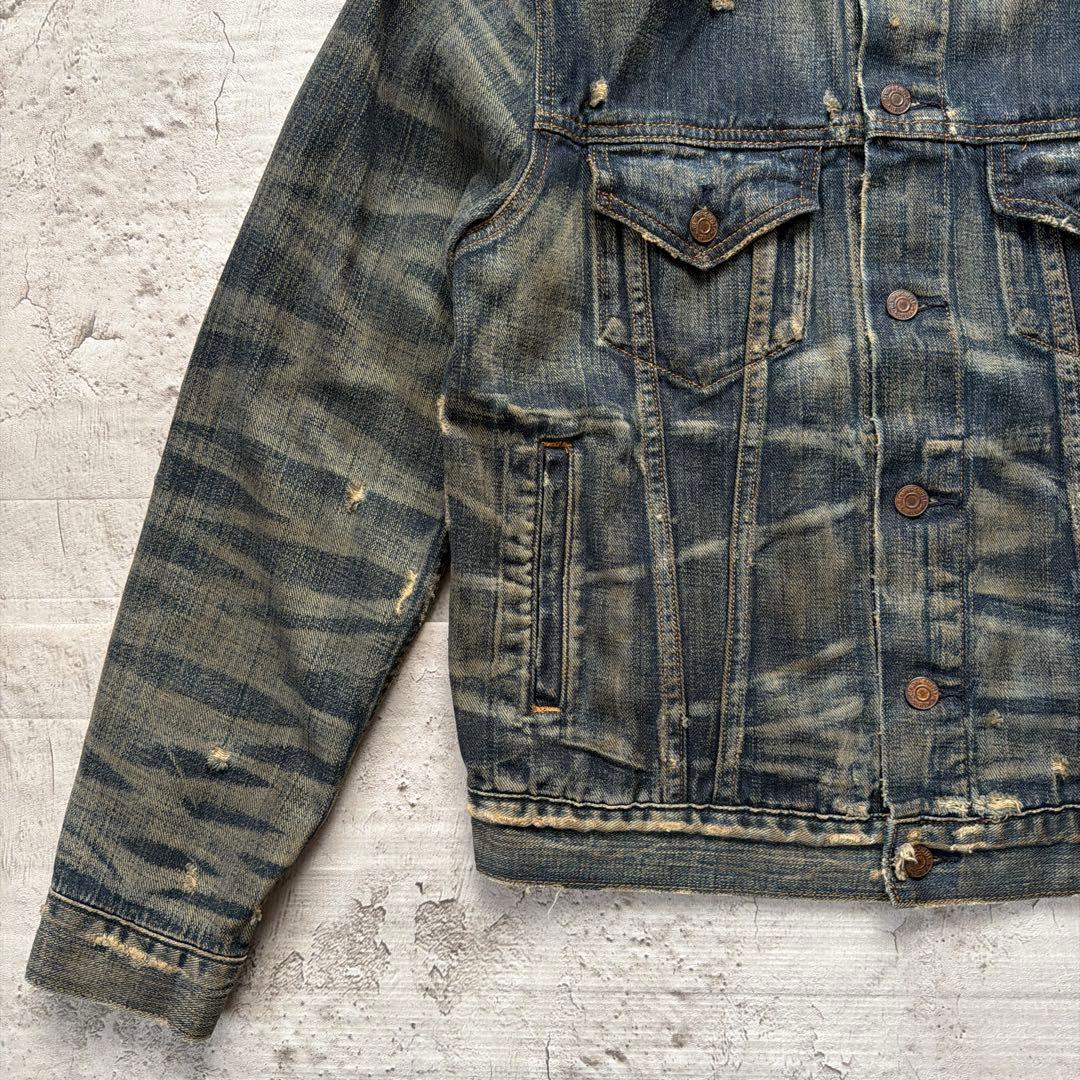 DENIM & SUPPLY デニムジャケット アートピース　サイズL