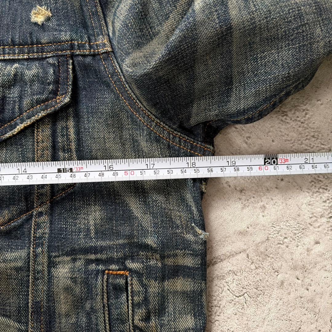 DENIM & SUPPLY デニムジャケット アートピース　サイズL