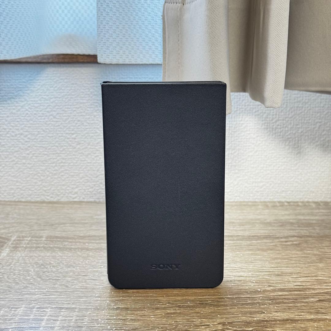 【美品】ソニー ウォークマンNW-ZX707 純正レザーケース&ストラップセット