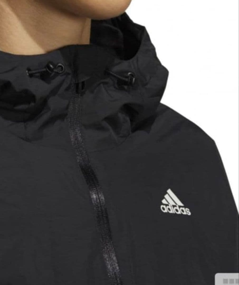 adidas ブラック ウインドウブレーカー上下セット