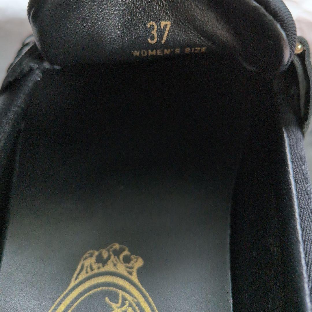 TOD'S ブラック モカシンスニーカー 37