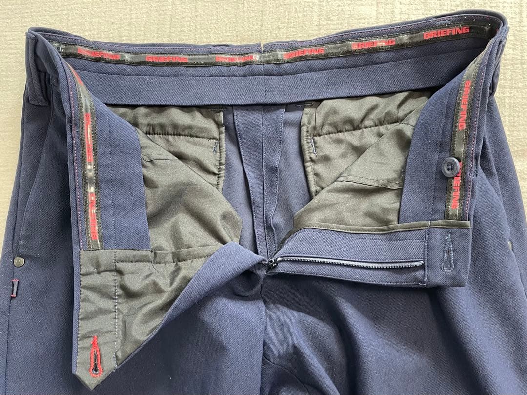 BRIEFING ブリーフィング ベーシックパンツ Mサイズ ネイビー