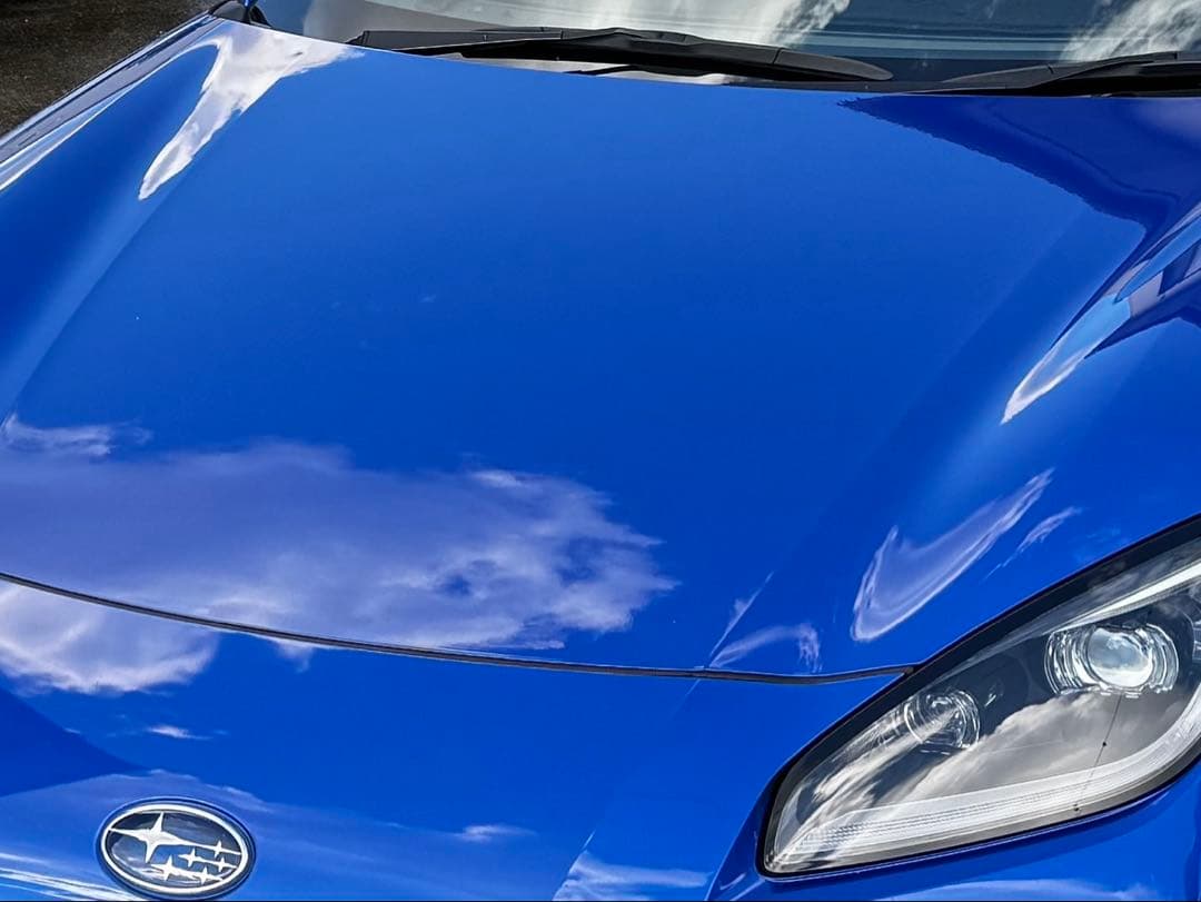 【美品】BRZ ZD8 純正ボンネット WRブルー(K7X)