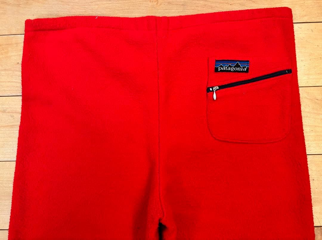 クイーン）レア　珍品　パタゴニア　フリースパンツ　リブ付き　XLXXL 古