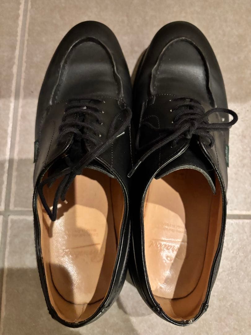 パラブーツ シャンボード ブラック サイズ7.5 極美品