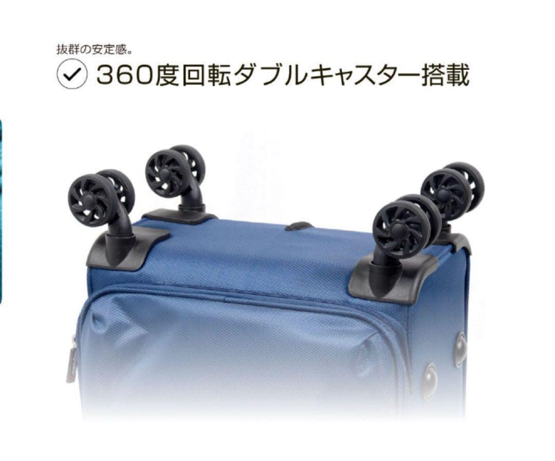 ★送料込み★【新品未使用】[グリフィンランド] 軽量スーツケース Mサイズ