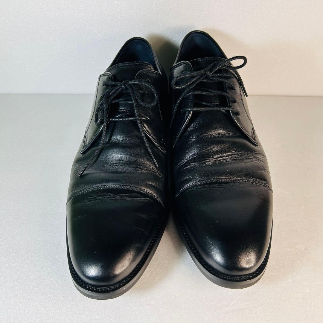 【美品】COLEHAAN コールハーン黒レザー　シューズ ストレートチップ