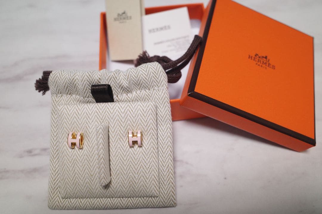 エルメス ミニ・ポップH ピアス