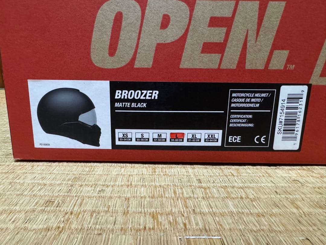 新品 Bell Broozer ヘルメット L マットブラック 正規品