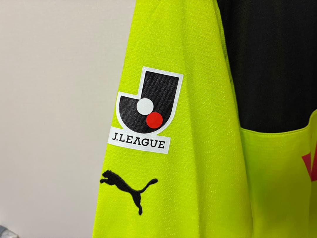 PUMA製 ジュビロ磐田 GK八田直樹 オーセンティックユニフォームXOネーム入