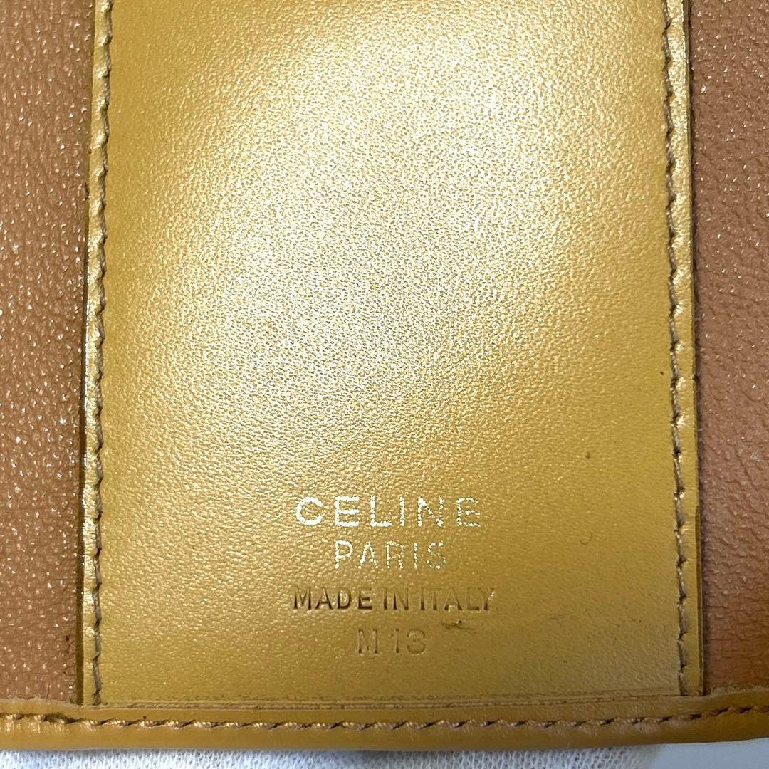美品　CELINE マカダム柄 キーケース セリーヌ　ヴィンテージ