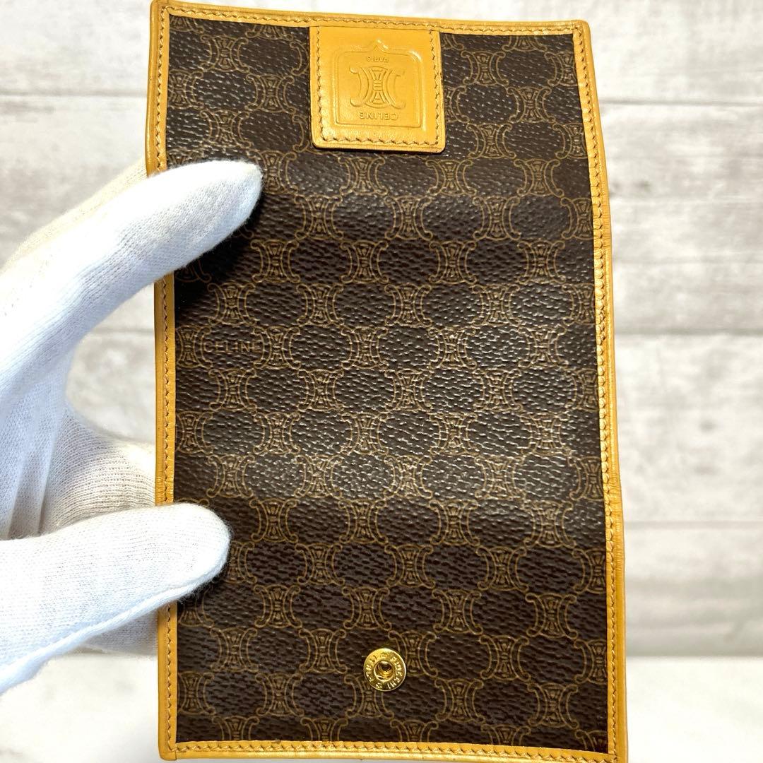 美品　CELINE マカダム柄 キーケース セリーヌ　ヴィンテージ