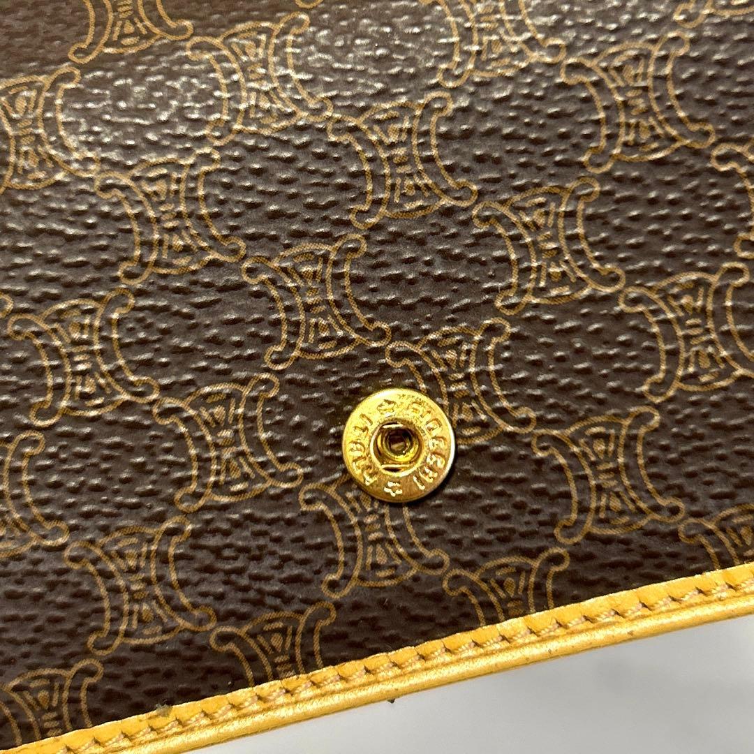 美品　CELINE マカダム柄 キーケース セリーヌ　ヴィンテージ
