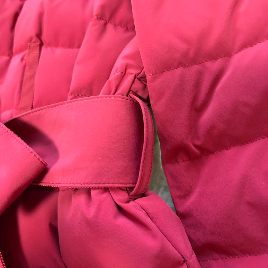 【美品】ダウンコート　リボン　エムズグレイシー　カメリアダブルジップジップ　38