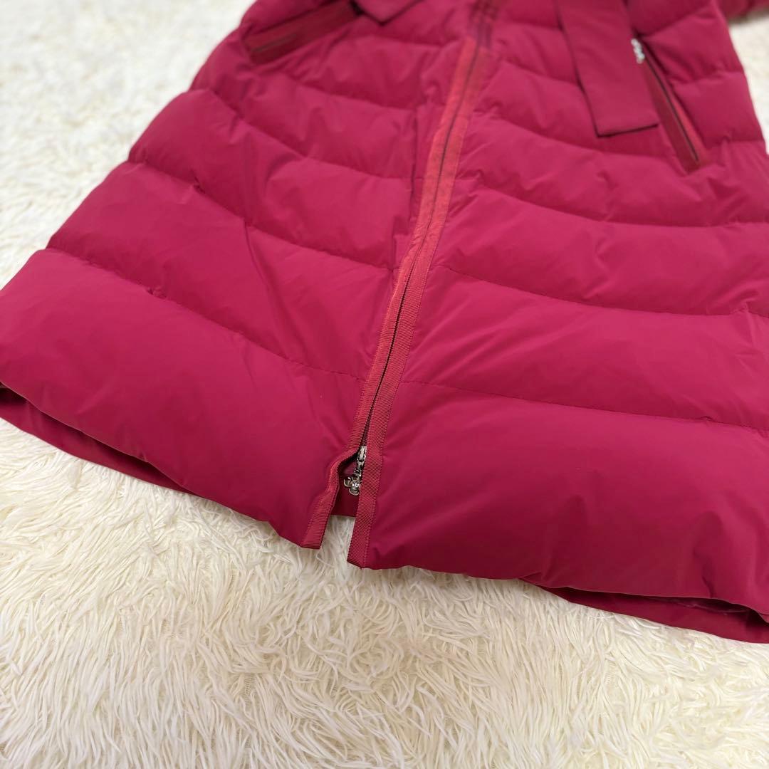 【美品】ダウンコート　リボン　エムズグレイシー　カメリアダブルジップジップ　38