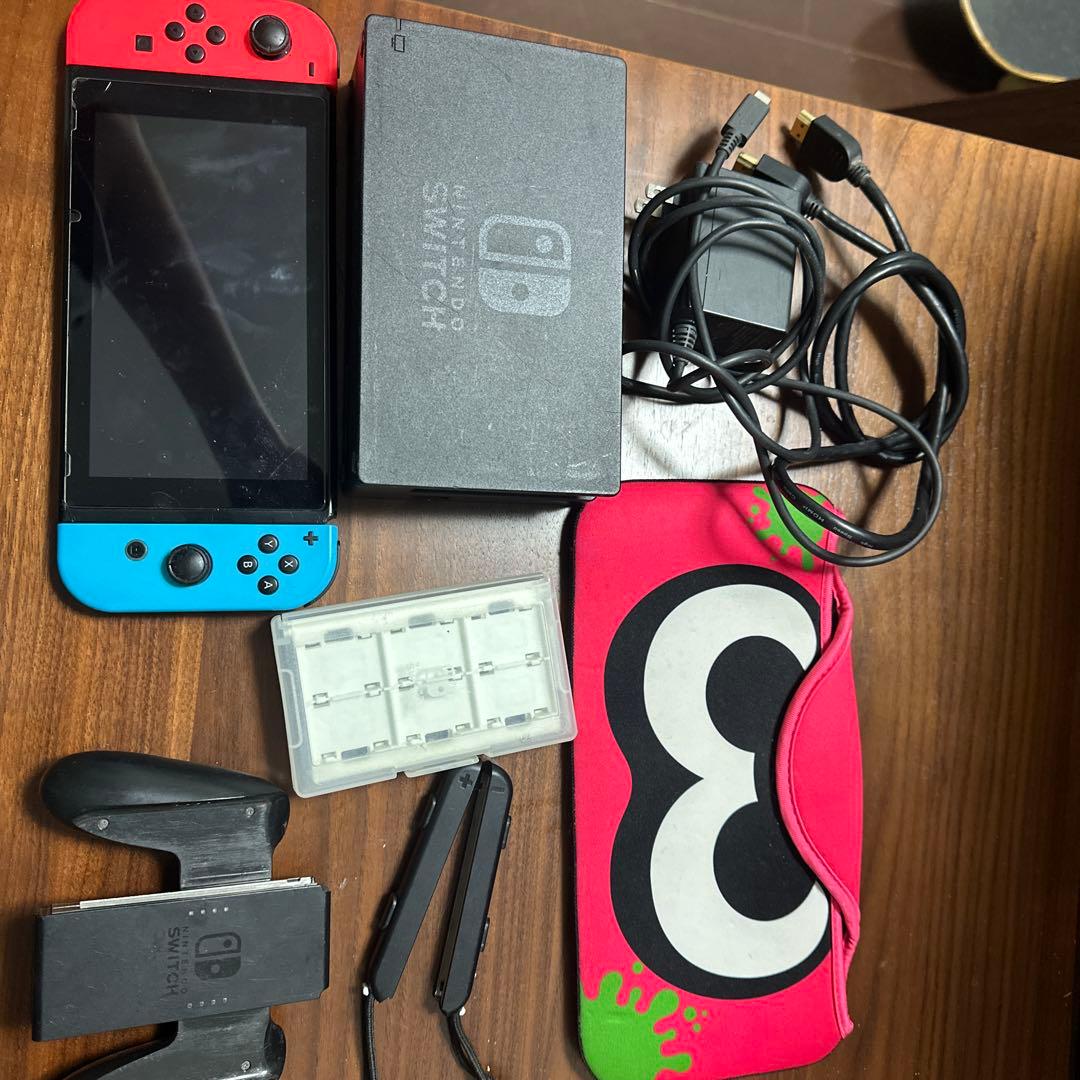 Nintendo Switch 赤/青 本体 充実付属品