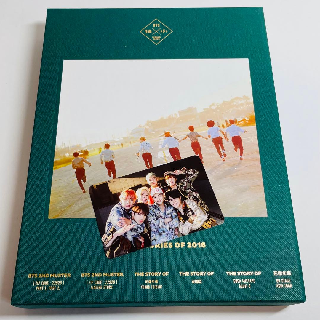 希少トレカ付★BTS MEMORIES OF 2016 DVD 日本語字幕付