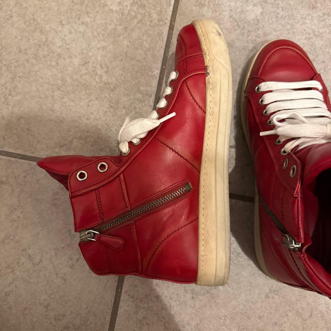 PRADA ハイカットスニーカー