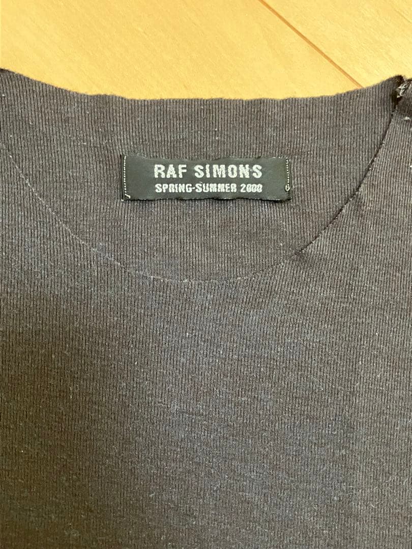 ラフシモンズRAFSIMONS 2000SS ノースリーブ