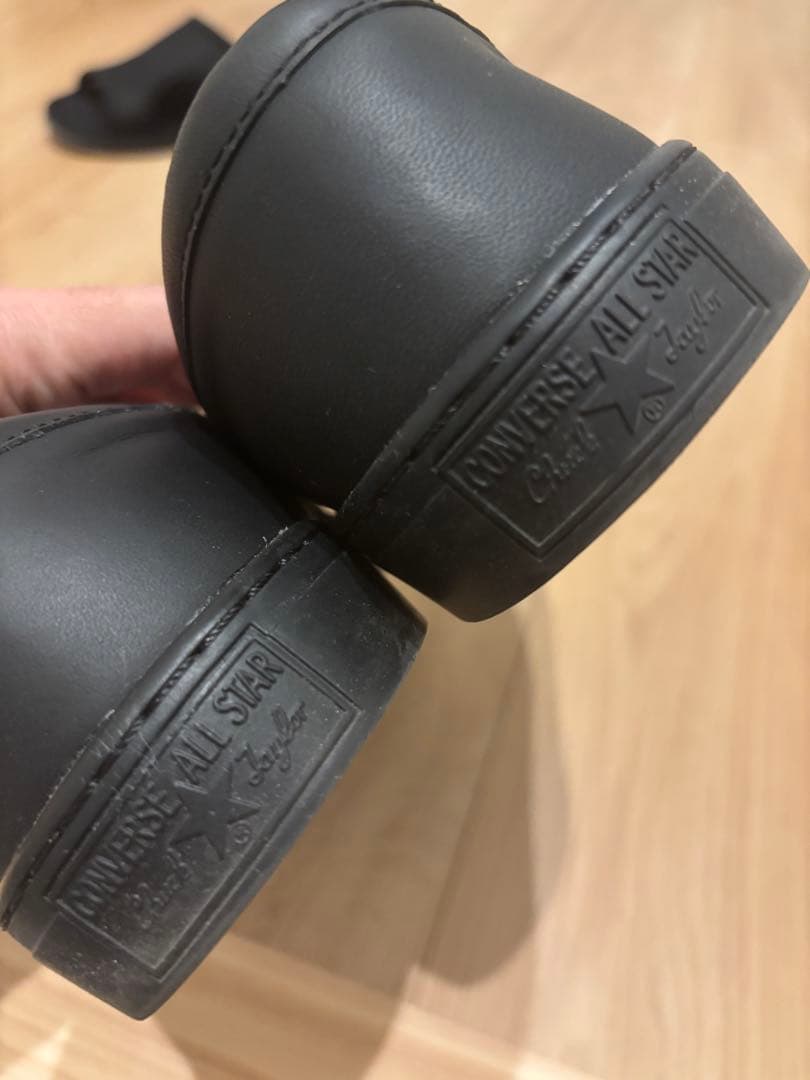 converse ブラック タッセル ローファー 27㎝