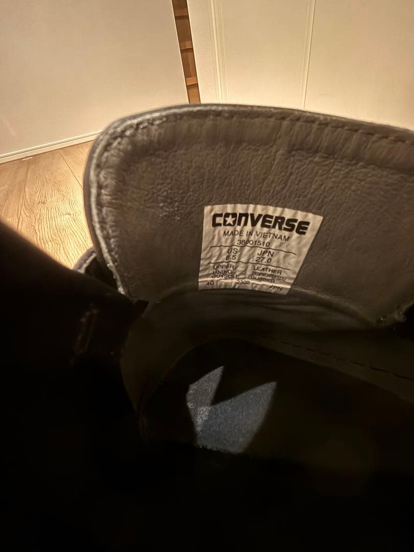 converse ブラック タッセル ローファー 27㎝