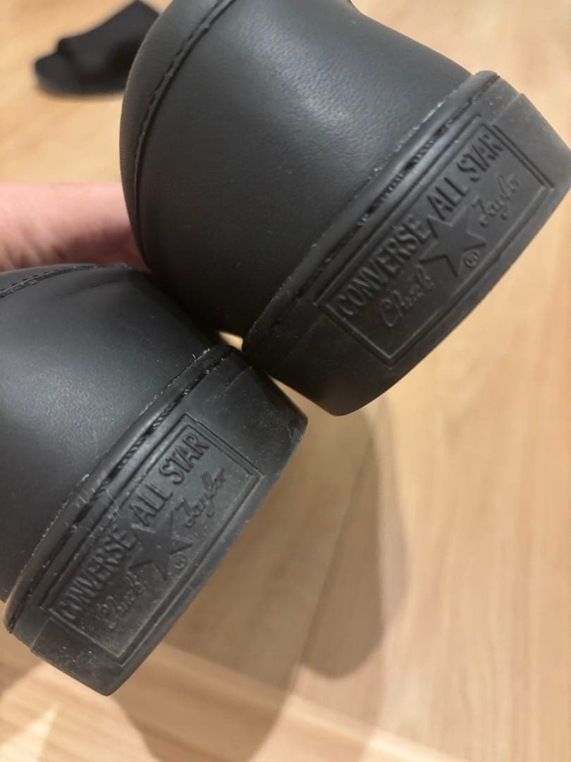 converse ブラック タッセル ローファー 27㎝