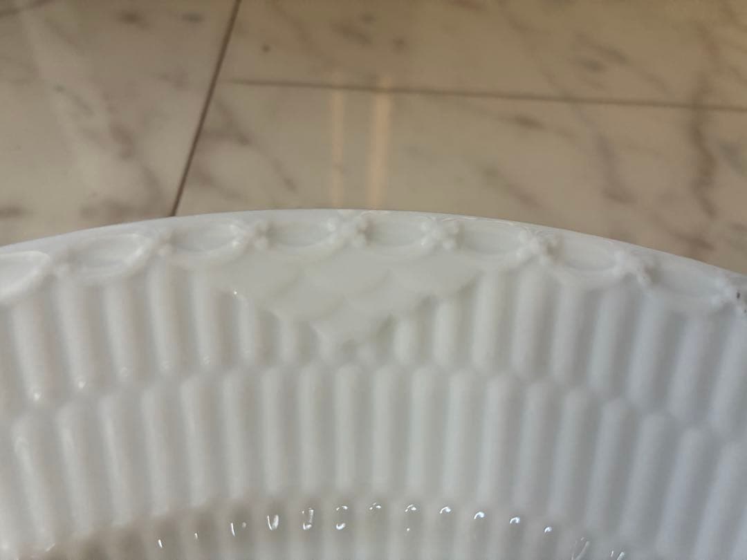 ハ*チ様  ★ホワイトフルーテッド　ハーフレース2