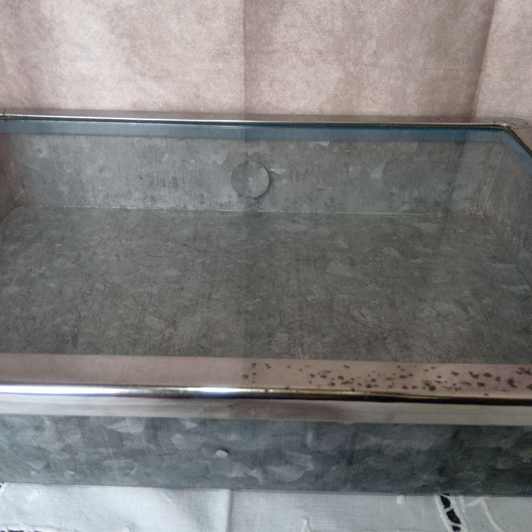 ♥ヴィンテージ　ブリキガラスケース　昭和レトロ♥