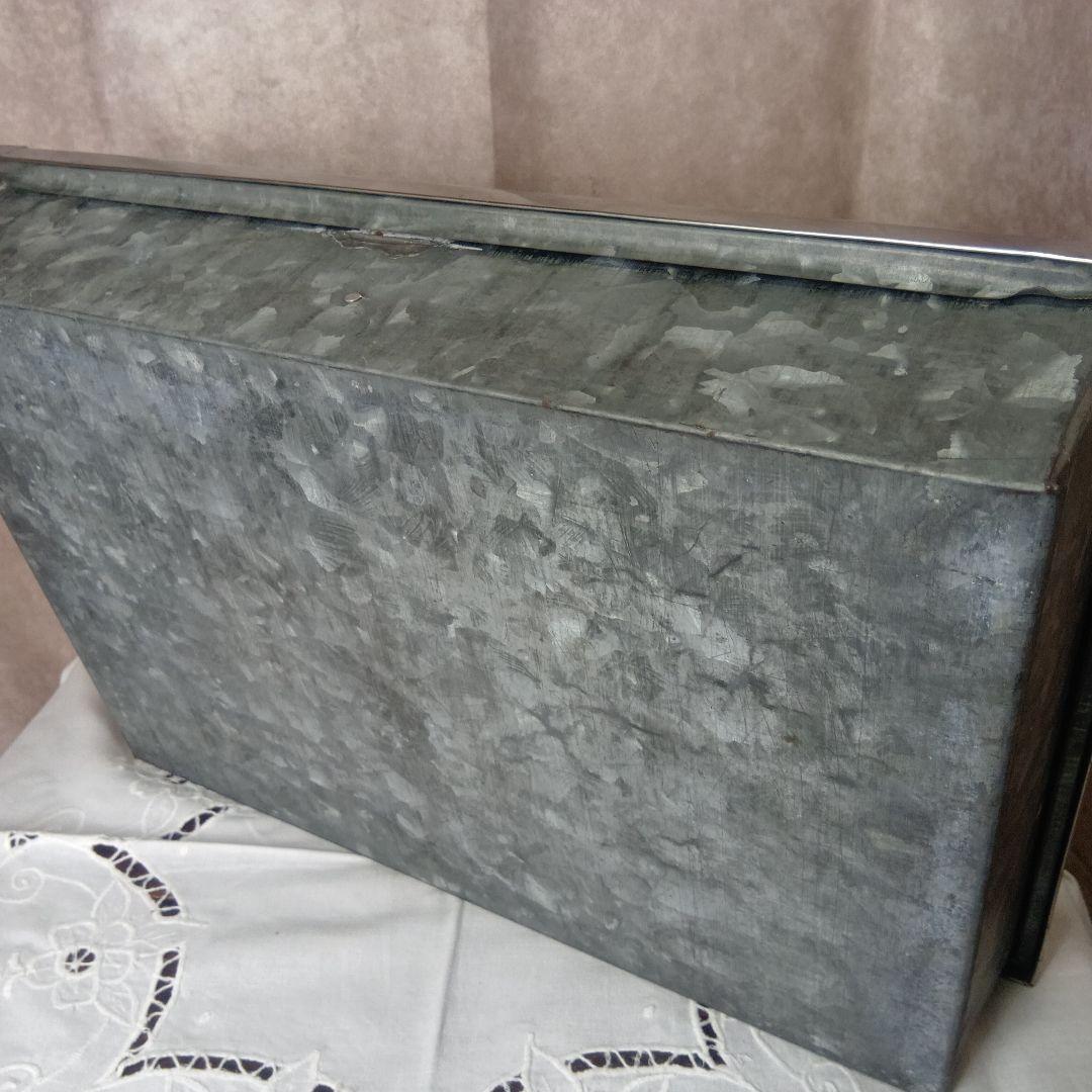 ♥ヴィンテージ　ブリキガラスケース　昭和レトロ♥