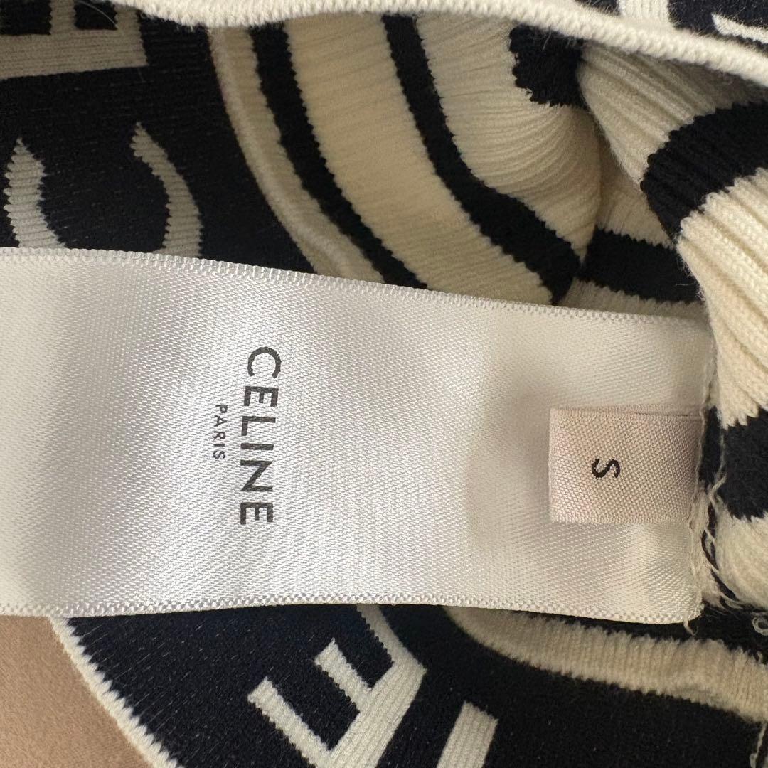 未使用　CELINE アスリート ブラ / メッシュ WHITE サイズS