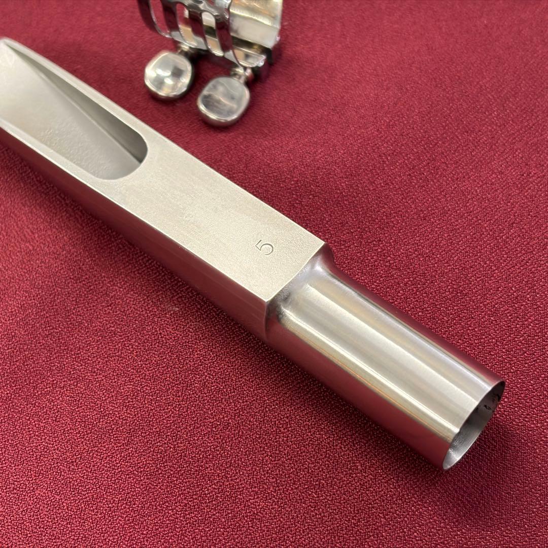 Beechler バリトンサックス マウスピース ベライトメタル 5番 綺麗♪