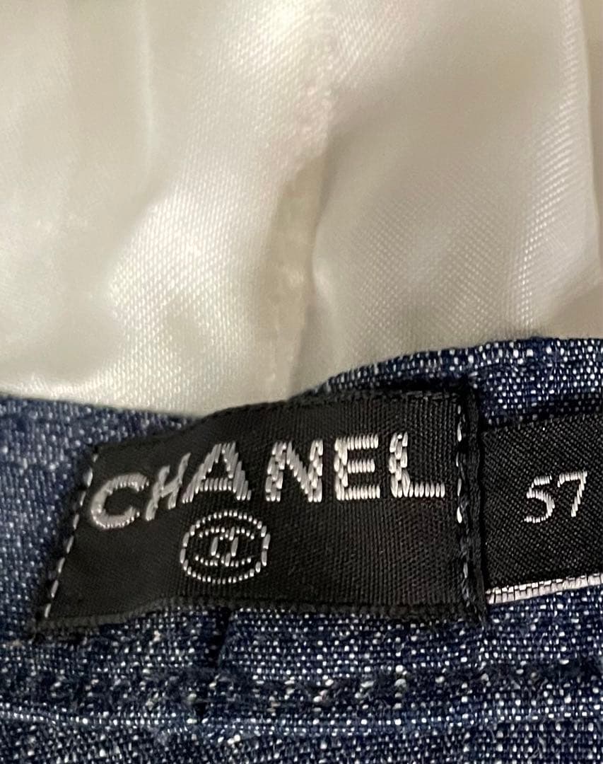 ⭐️CHANELデニムハット(未使用品)⭐️