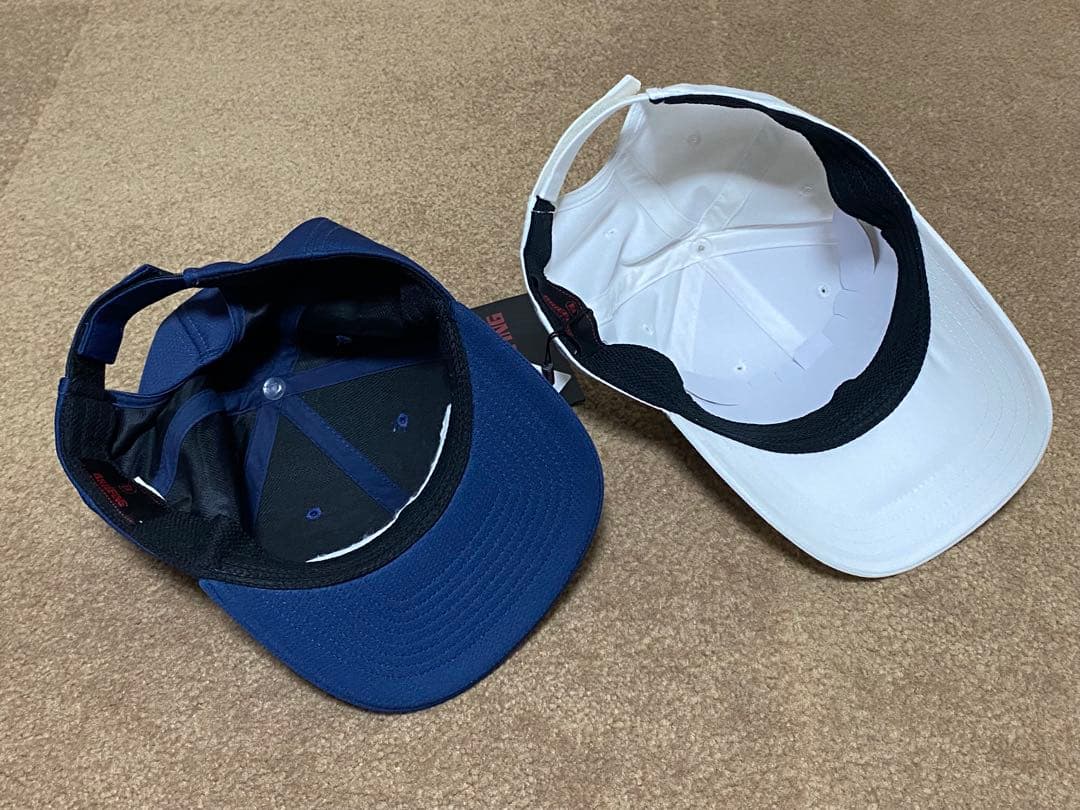値下げ BRIEFING キャップ ネイビー ホワイト 2点セット ホワイト新品