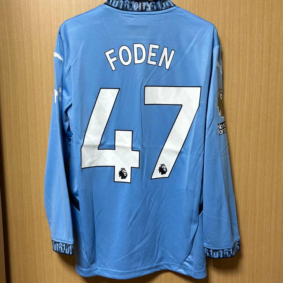 マンチェスターシティ 24-25 ホーム ユニフォーム No.47 フォーデン