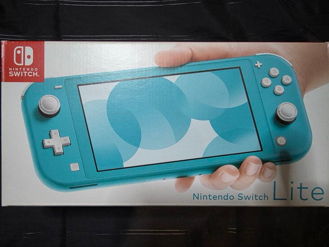 雨*様 Nintendo Switch Lite ターコイズ　ケース付