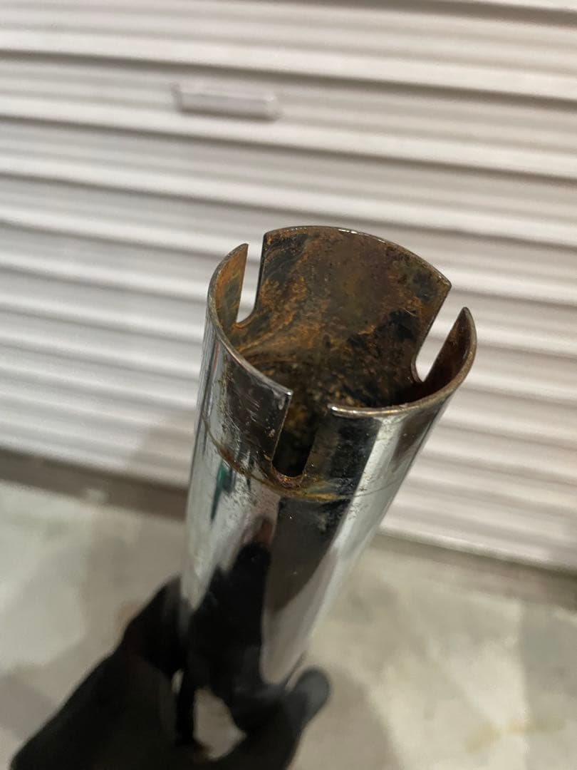 ハーレー　マフラー　フィッシュテール