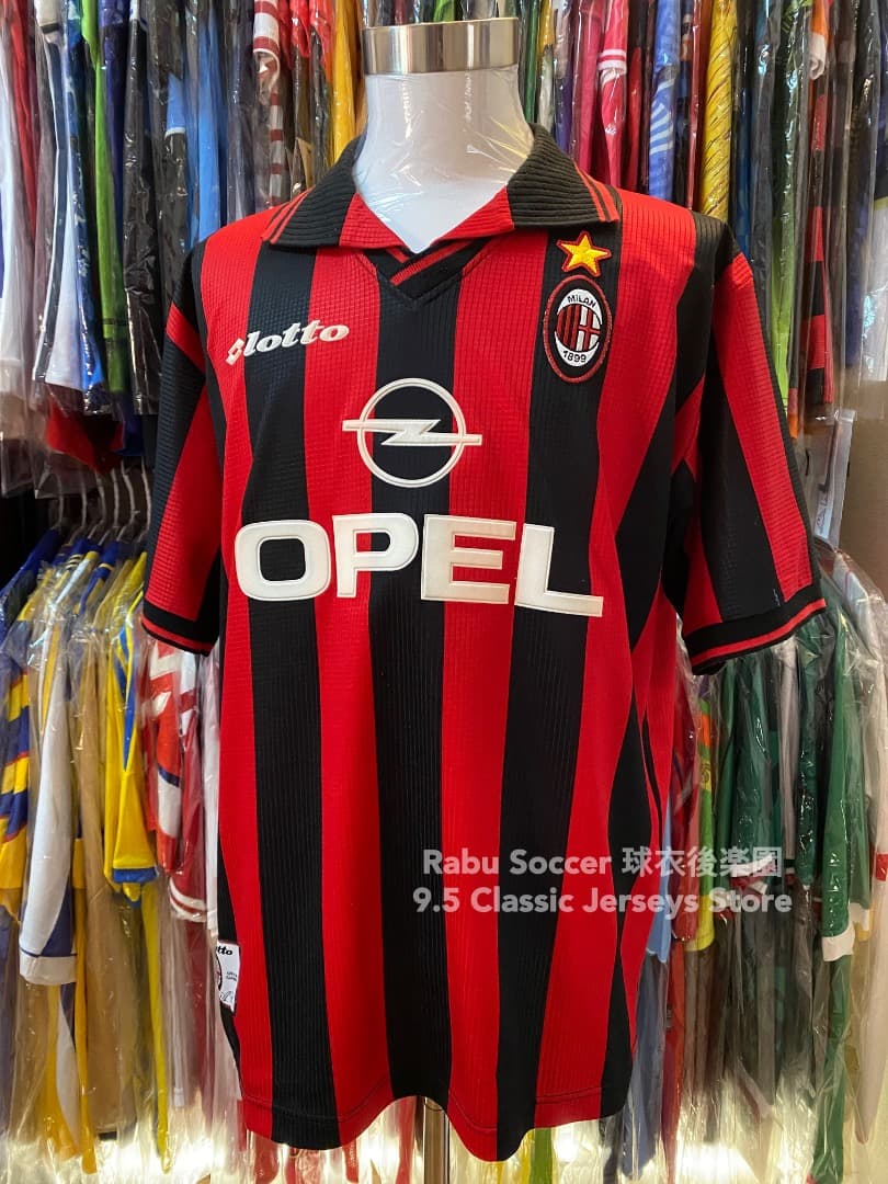 ACミラン 97/98 ホーム ユニフォーム #9 クライバート 選手仕様