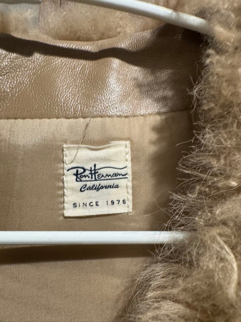 美品◾️Ron Hermanゴートファーベスト S