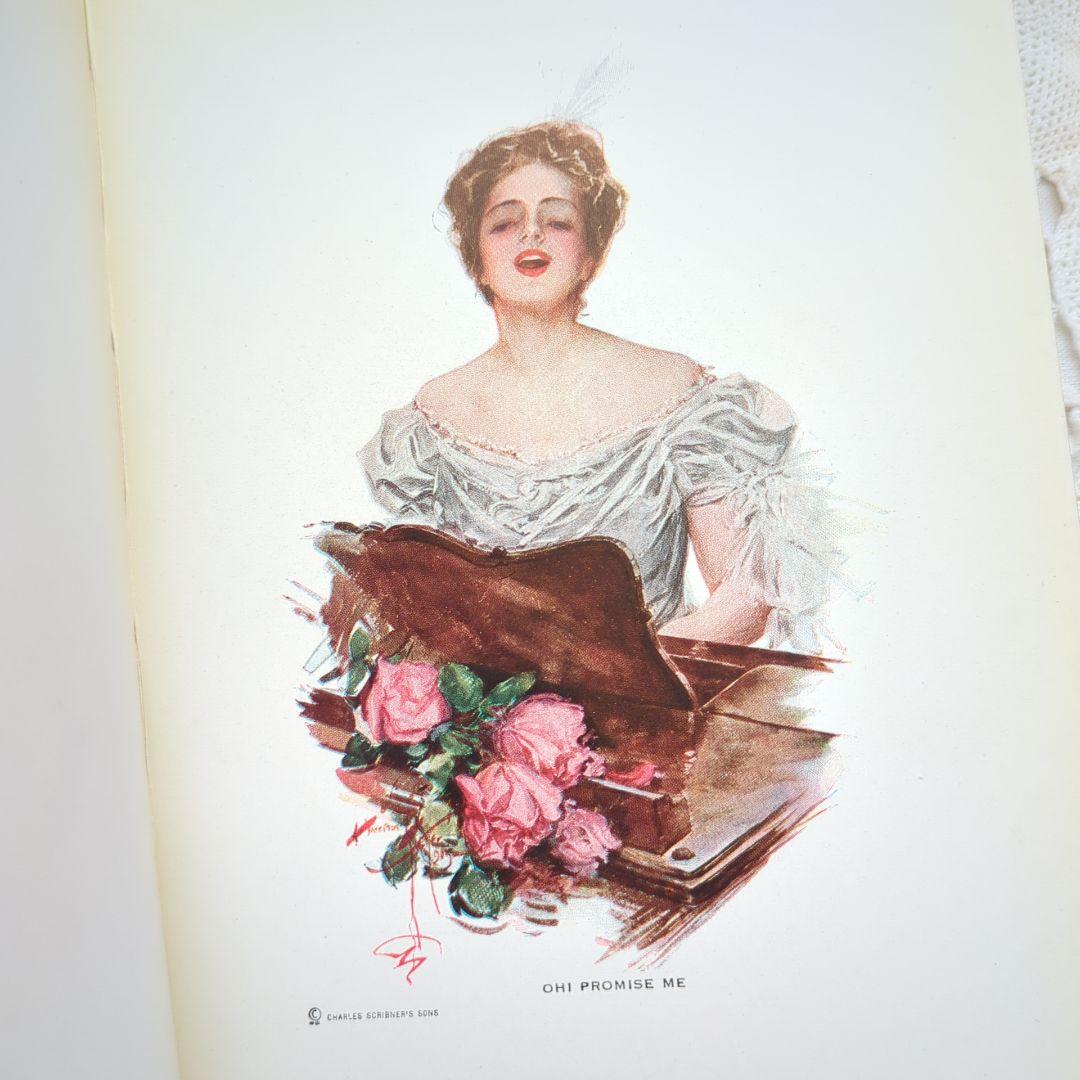 稀少1912年アンティーク 画集 洋書 絵本 児童書 ヴィクトリアン ヴンテージ