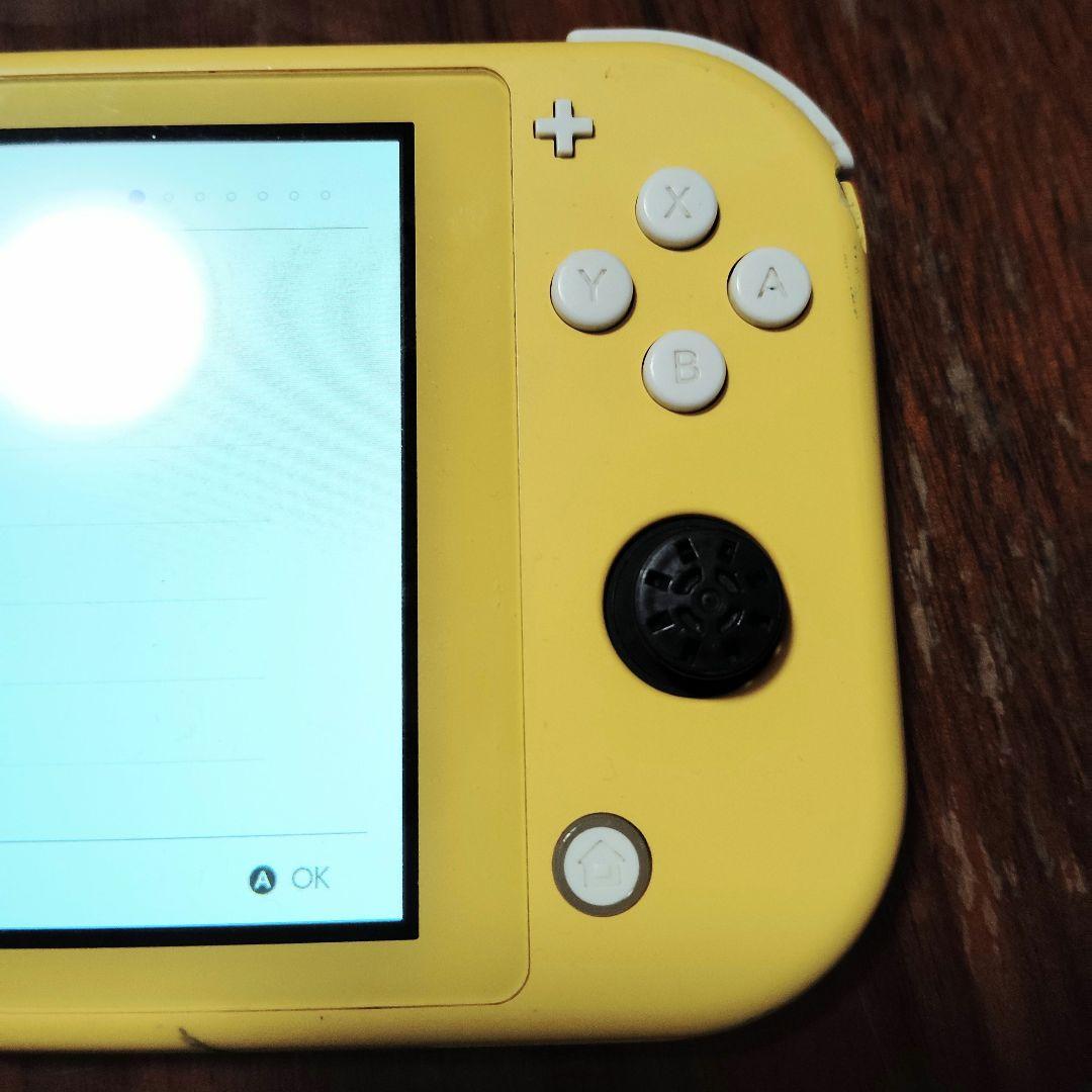 【ジャンク品】Nintendo Switch Lite イエロー 充電器付き