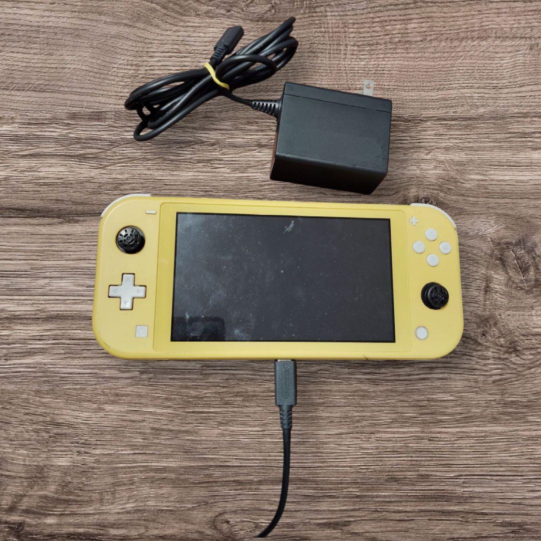 【ジャンク品】Nintendo Switch Lite イエロー 充電器付き