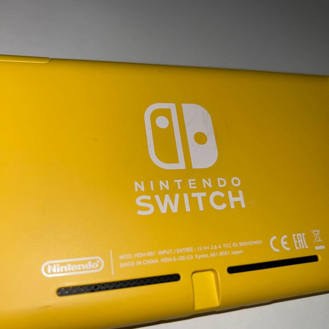 Nintendo swich Lite本体　イエロー