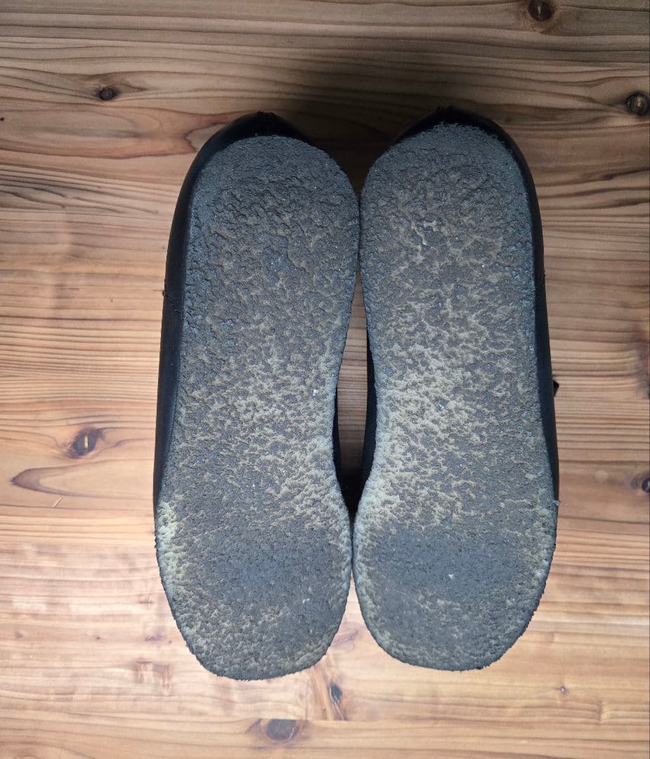 Clarks クラークス ワラビー ブラック　レザー