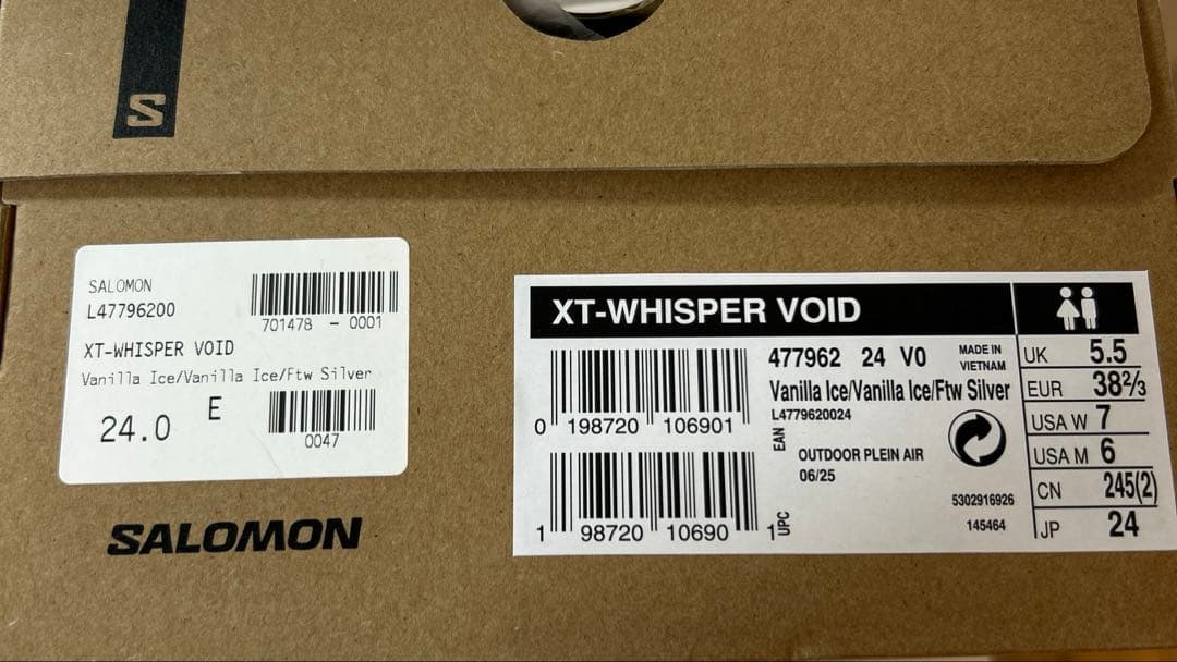 SALOMON サロモン　XT-WHISPER VOID