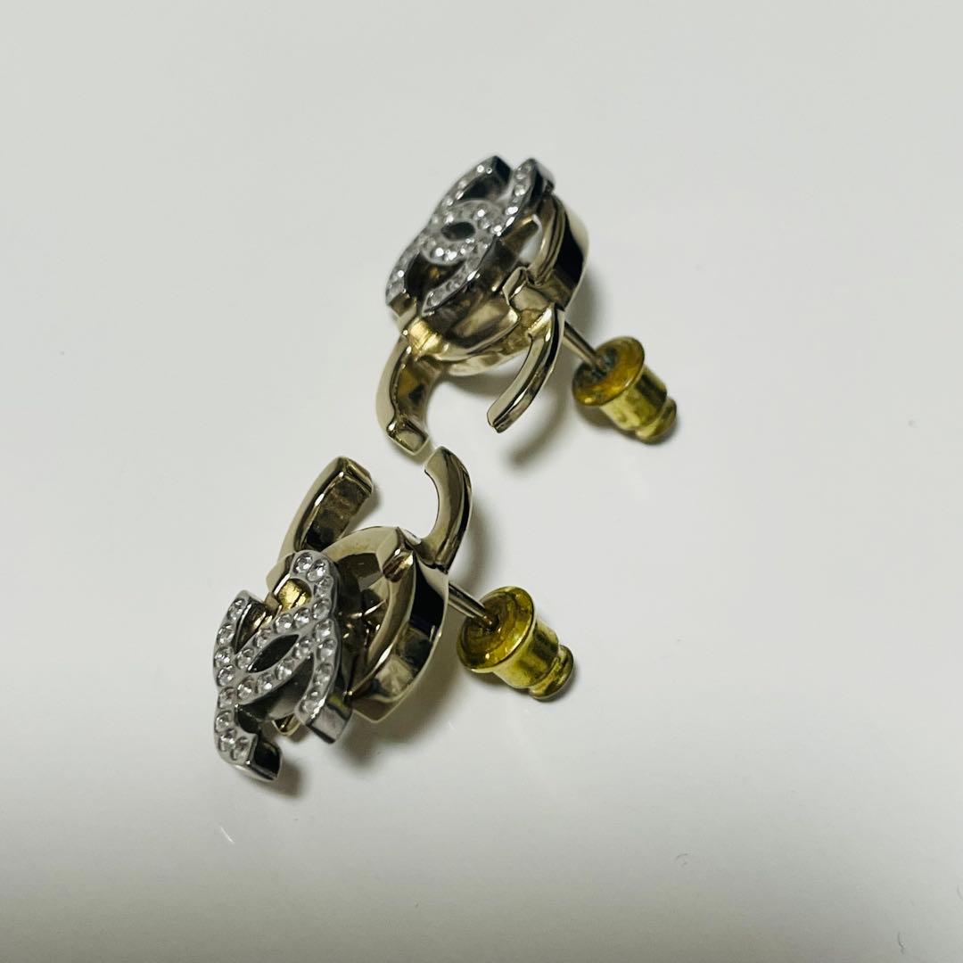 【正規品】CHANEL CCロゴ ピアス