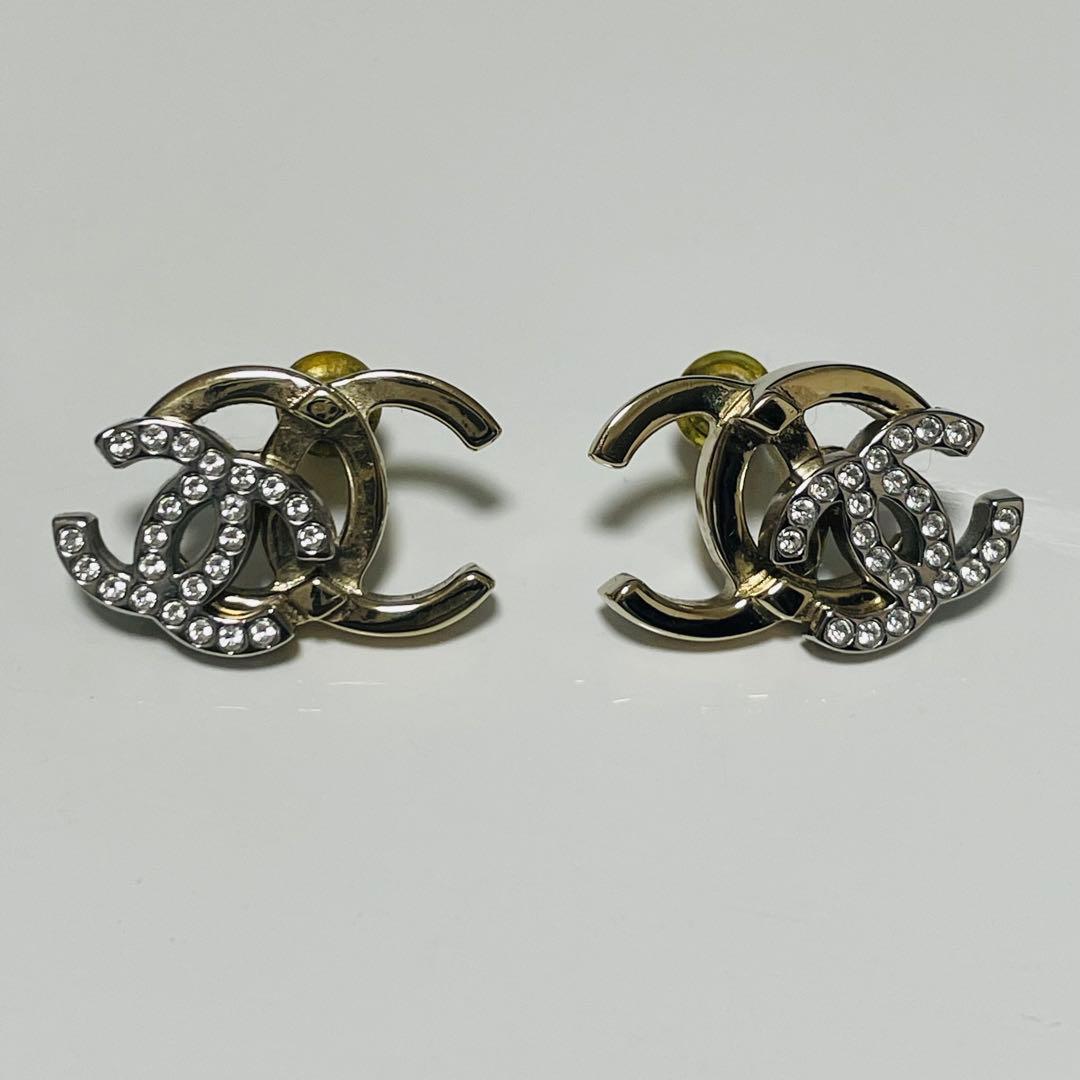 【正規品】CHANEL CCロゴ ピアス