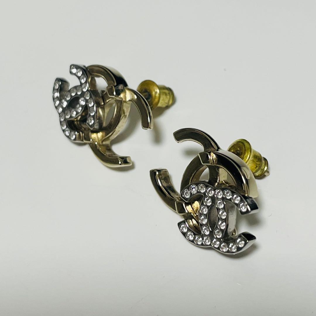 【正規品】CHANEL CCロゴ ピアス